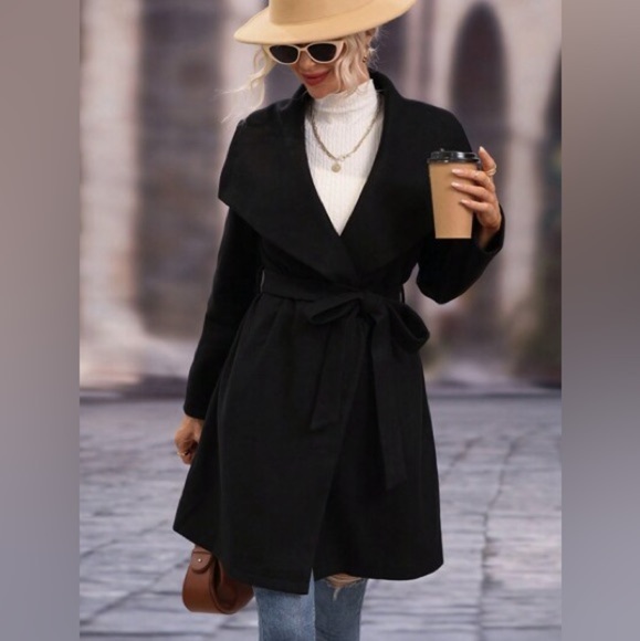 RUD by RUDSAK Trench Coat Notch Lapel  Coats Windproof Jackets Overcoat small - Picture 16 of 16